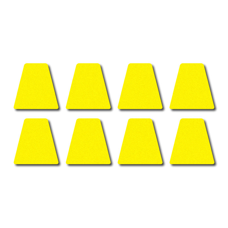 Tetrahedron Set - Lime Yellow